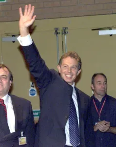 Prime Minister Tony Blair at the Labour Party Conference Sep 1999 in Bournemouth Prime Minister Tony Blair at the Labour Party Conference Sep 1999 in Bournemouth