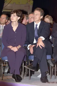 Prime Minister Tony Blair and wife Cherie at the Labour Party Conference Sep 1999 in Prime Minister Tony Blair and wife Cherie at the Labour Party Conference Sep 1999 in