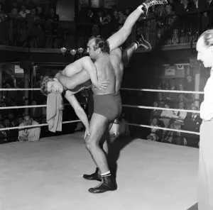 Primo Carnera, actor and professional wrestler, also a former professional boxer Primo Carnera, actor and professional wrestler, also a former professional boxer