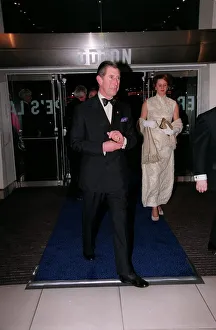 Prince Charles December 1998 Arriving at the Odeon Leicester Square in Prince Charles December 1998 Arriving at the Odeon Leicester Square in