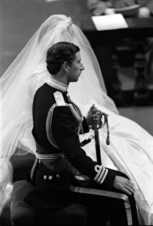 Prince Charles and Lady Diana sit at the altar in St Pauls Cathedral during their royal Prince Charles and Lady Diana sit at the altar in St Pauls Cathedral during their royal