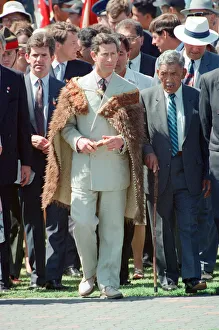 Prince Charles during Maori Day Celebrations In Waitangi, New Zealand Prince Charles during Maori Day Celebrations In Waitangi, New Zealand