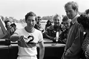 Prince Charles meet Punks during a game of polo. The Punks turned up to the game in Prince Charles meet Punks during a game of polo. The Punks turned up to the game in