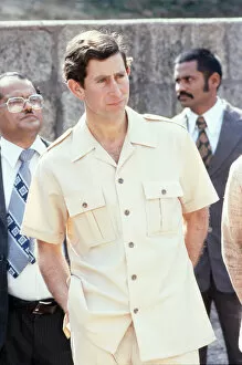 Images Dated 1st December 1980: Prince Charles pictured during his tour of India. December 1980