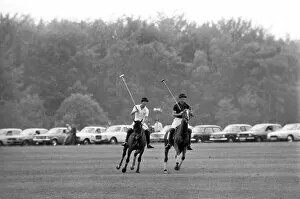 Images Dated 6th June 1977: Prince Charles playing polo. June 1977 R77-3218-012