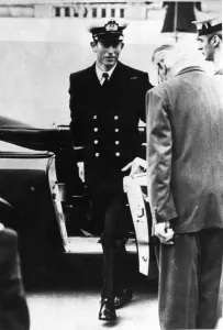 Prince Charles, The Prince of Wales officially joined the Royal Navy - seen being greeted Prince Charles, The Prince of Wales officially joined the Royal Navy - seen being greeted