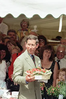 Prince Charles, Prince of Wales at Sandringham Flower Show, Norfolk. 26th July 1995 Prince Charles, Prince of Wales at Sandringham Flower Show, Norfolk. 26th July 1995