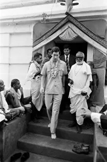 Images Dated 1st December 1980: Prince Charles, Prince of Wales during his visit to India. December 1980