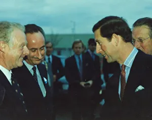 Prince Charles, The Prince of Wales during his visit to the North East 15 November 1990 Prince Charles, The Prince of Wales during his visit to the North East 15 November 1990