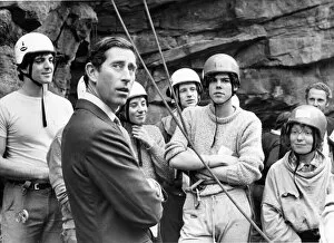 Images Dated 23rd September 1985: Prince Charles, The Prince of Wales during his visit to the North East 23 September 1985