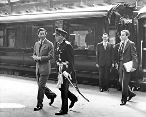 Images Dated 31st May 1978: Prince Charles, The Prince of Wales during his visit to the North East 31 May 1978