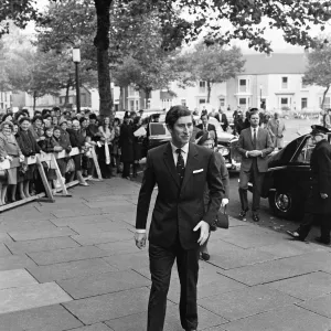 Prince Charles, Prince of Wales visits Swansea, South Wales. 25th October 1973 Prince Charles, Prince of Wales visits Swansea, South Wales. 25th October 1973