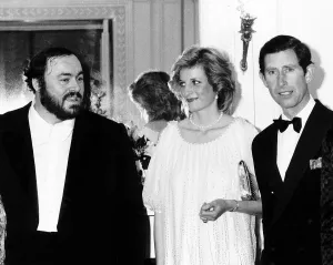 Prince Charles and Princess Diana attend a Gala concert by Italian opera singer Luciano Prince Charles and Princess Diana attend a Gala concert by Italian opera singer Luciano