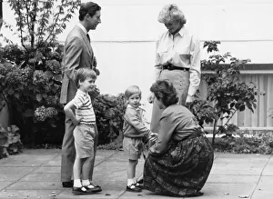 Prince Charles and Princess Diana of Wales with their two children Prince William Prince Charles and Princess Diana of Wales with their two children Prince William