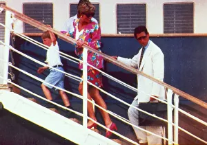 Prince Charles and Princess Diana with the two young princes Prince Charles and Princess Diana with the two young princes