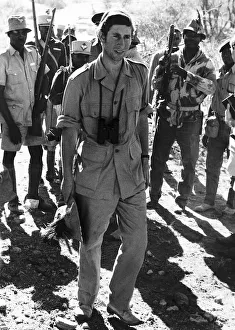 Prince Charles on safari in Kenya February 1971 Prince Charles on safari in Kenya February 1971