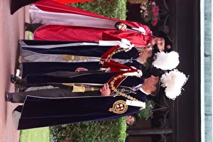 Prince Charles and sister Princess Anne, June 1999 during the Most Noble Order of Prince Charles and sister Princess Anne, June 1999 during the Most Noble Order of
