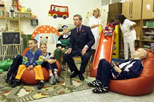 Prince Charles during his visit to Bulgaria November 1998 Visiting a childrens Prince Charles during his visit to Bulgaria November 1998 Visiting a childrens