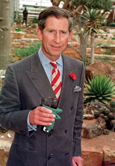 Prince Charles visits the Botanic Gardens in Cape Town, South Africa Drinking herbal tea Prince Charles visits the Botanic Gardens in Cape Town, South Africa Drinking herbal tea