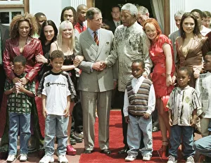 Prince Charles visits South Africa, November 1997 Nelson Mandela Prince Charles visits South Africa, November 1997 Nelson Mandela