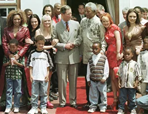 Prince Charles Visits South Africa November 1997 : and Nelson Mandela South African Prince Charles Visits South Africa November 1997 : and Nelson Mandela South African