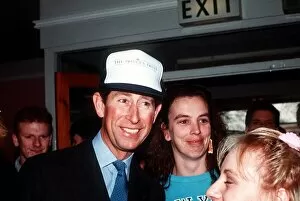 Images Dated 14th April 1989: Prince Charles visits Warners Holiday Centre Caster on sea near Great Yarmouth