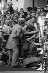 Prince Charles Wedding day with Spike Milligan in July 1981 acting the fool for Prince Charles Wedding day with Spike Milligan in July 1981 acting the fool for
