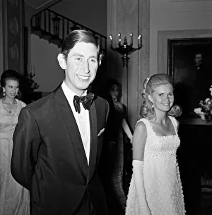 Prince Charles at the White House, Washington, alongside Tricia Nixon. 19th July 1970 Prince Charles at the White House, Washington, alongside Tricia Nixon. 19th July 1970