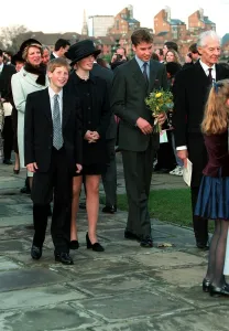 Prince Harry Prince William Zara Phillips attend Queens golden wedding anniversary Prince Harry Prince William Zara Phillips attend Queens golden wedding anniversary