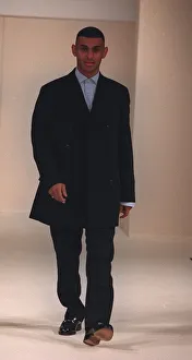 Prince Naseem Hamed Boxer modeeling on the catwalk winner of Best Dressed Man Prince Naseem Hamed Boxer modeeling on the catwalk winner of Best Dressed Man