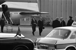 Prince Philip, Duke of Edinburgh arrives at Birmingham Airport to visit the scenes Prince Philip, Duke of Edinburgh arrives at Birmingham Airport to visit the scenes