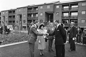 Prince Philip, Duke of Edinburgh being greeted by Mr Norman Owen Prince Philip, Duke of Edinburgh being greeted by Mr Norman Owen