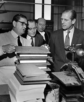 Prince Philip, Duke of Edinburgh visits Liverpool. Mr Arthur Nimmo from Grassendale Prince Philip, Duke of Edinburgh visits Liverpool. Mr Arthur Nimmo from Grassendale