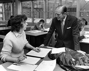 Prince Philip, Duke of Edinburgh visits Salford University, Greater Manchester Prince Philip, Duke of Edinburgh visits Salford University, Greater Manchester