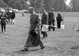 Prince Philip after finishing driving a carriage. May 1987 Prince Philip after finishing driving a carriage. May 1987