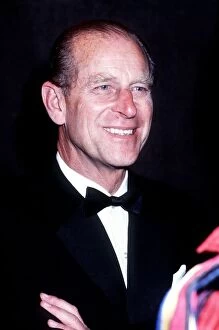 Images Dated 19th May 1982: Prince Philip, May 1982 Wearing evening suit & bow tie