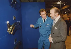 The Prince and Princess Michael of Kent Prince Michael of Kent is shown around The Prince and Princess Michael of Kent Prince Michael of Kent is shown around