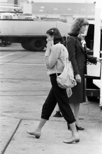 Prince Rainier of Monaco and family arriving at Heathrow airport from Nassau after a 10 Prince Rainier of Monaco and family arriving at Heathrow airport from Nassau after a 10