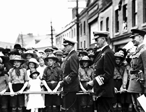 Prince Of Wales visit to Newfoundland is amused by Boy Scouts greeting Y2K Prince Of Wales visit to Newfoundland is amused by Boy Scouts greeting Y2K