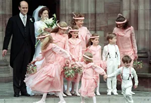 Prince William October 1988 as a page boy at the Wedding of Camilla Dunne Prince William October 1988 as a page boy at the Wedding of Camilla Dunne