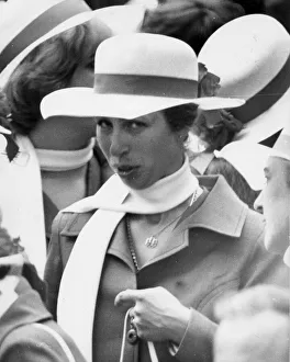 Princess Anne with other members of British Olympic team at 1976 Olympics in Montreal Princess Anne with other members of British Olympic team at 1976 Olympics in Montreal