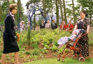 Princess Anne opens Rachael House Childrens Hospice Kinross Suzanne Sutherland in wheel Princess Anne opens Rachael House Childrens Hospice Kinross Suzanne Sutherland in wheel