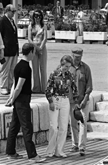 Images Dated 27th July 1972: Princess Anne visits Monte Carlo Bay, Monaco. 27th June 1972