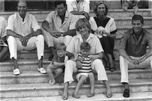 Princess Charles and Princess Diana on Holiday with King Juan Carlos of Spain Princess Charles and Princess Diana on Holiday with King Juan Carlos of Spain