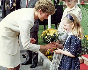 Princess Diana the Princess of Wales. (North East visits) Princess Diana the Princess of Wales. (North East visits)