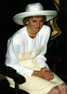 Princess Diana at the Royal Academy of Music graduation at St Marylebone Parish Church Princess Diana at the Royal Academy of Music graduation at St Marylebone Parish Church