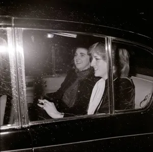 Princess Diana turns on the Christmas lights on Regent Street Princess Diana turns on the Christmas lights on Regent Street