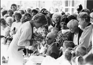Princess Diana visits Alder Hay Hospital in Liverpool on 11th September 1990 Princess Diana visits Alder Hay Hospital in Liverpool on 11th September 1990