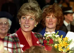 Princess Diana's visit to Wigan to open The Galleries shopping centre Princess Diana's visit to Wigan to open The Galleries shopping centre