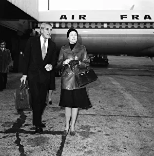 Princess Grace of Monaco at Heathrow Airport from Nice. 10th November 1973 Princess Grace of Monaco at Heathrow Airport from Nice. 10th November 1973